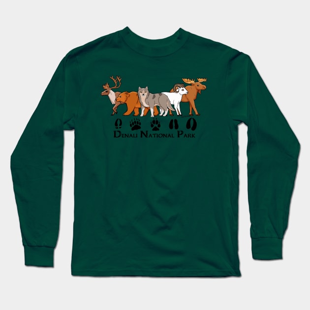 Denali's Big Five Long Sleeve T-Shirt by HonuHoney